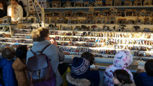 Sortie au marché des santons