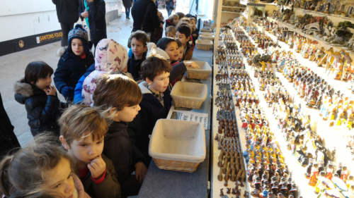Sortie au marché des santons